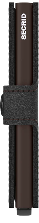 SECRID Miniwallet Original Black-Brown - John Ross Jewellers