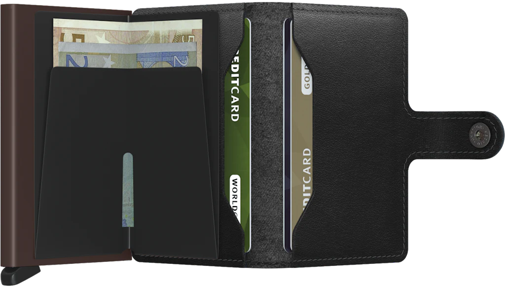 Secrid SECRID Miniwallet Original Black-Brown
