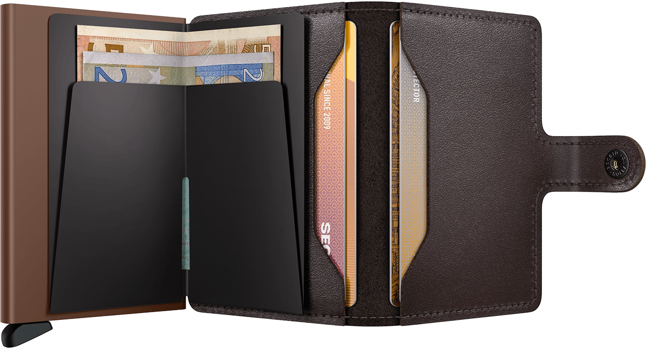 SECRID Miniwallet Original Chocolate - John Ross Jewellers