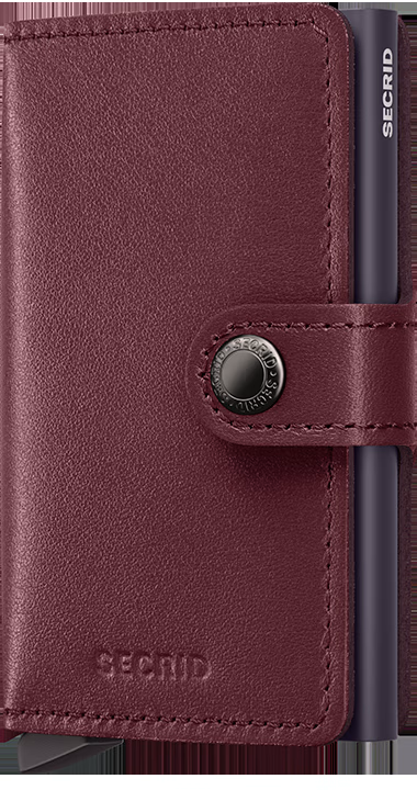 SECRID Miniwallet Original Cranberry - John Ross Jewellers