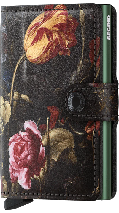 SECRID Miniwallet Art Flowers - John Ross Jewellers