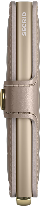SECRID Premium Miniwallet Diamond Emboss Chalk - John Ross Jewellers