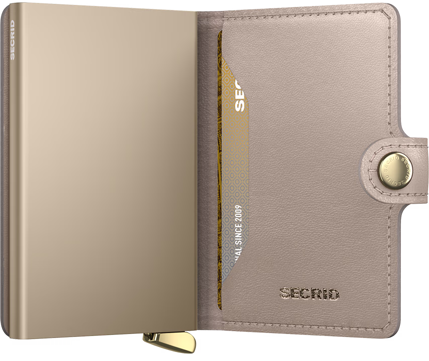 SECRID Premium Miniwallet Diamond Emboss Chalk - John Ross Jewellers