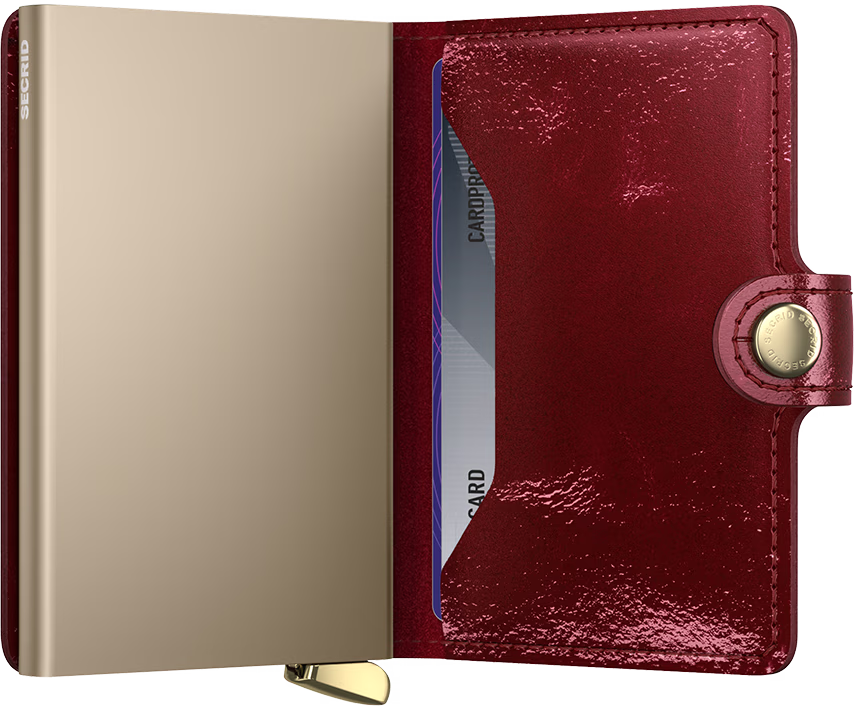 SECRID Premium Miniwallet + Naplak Red - John Ross Jewellers