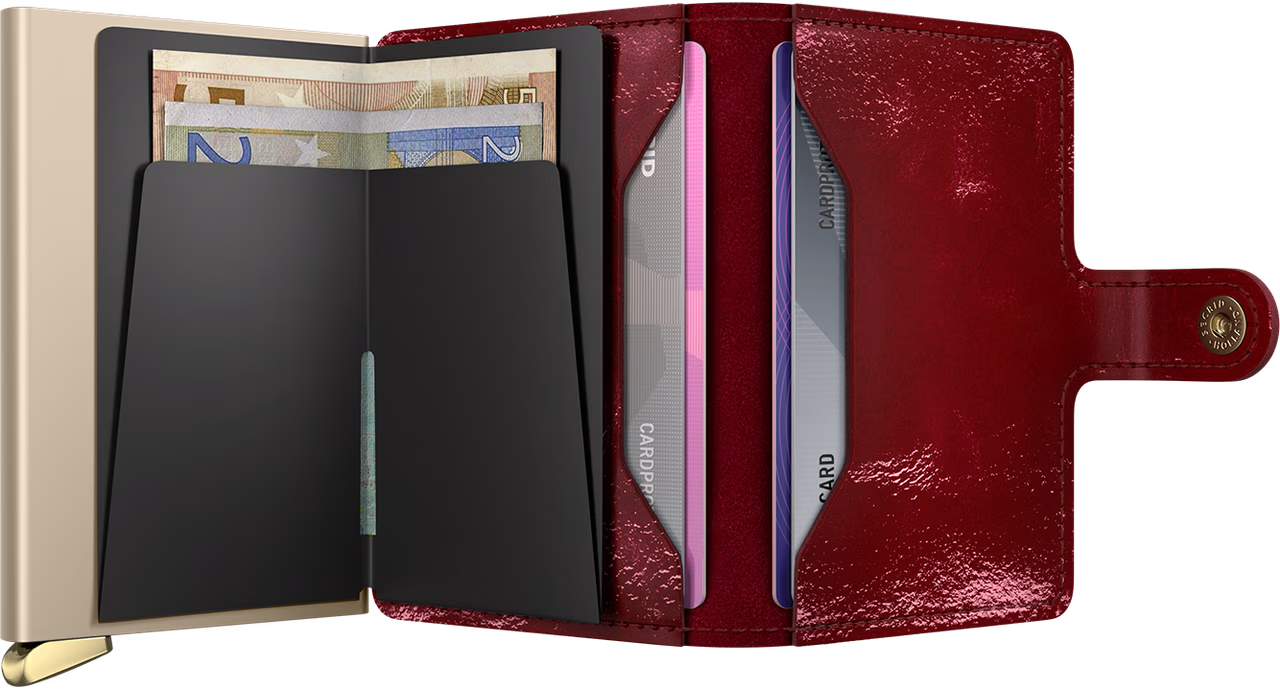 SECRID Premium Miniwallet + Naplak Red - John Ross Jewellers