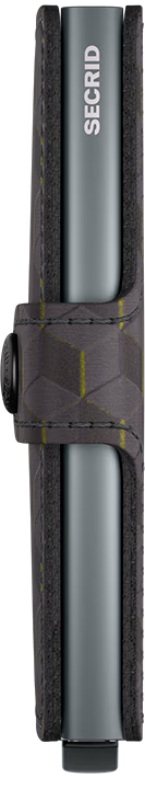 SECRID Miniwallet Optical Grey-Yellow - John Ross Jewellers