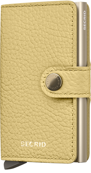 SECRID Miniwallet Pebble Butter Yellow - John Ross Jewellers