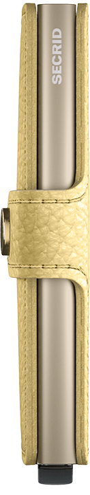 SECRID Miniwallet Pebble Butter Yellow - John Ross Jewellers