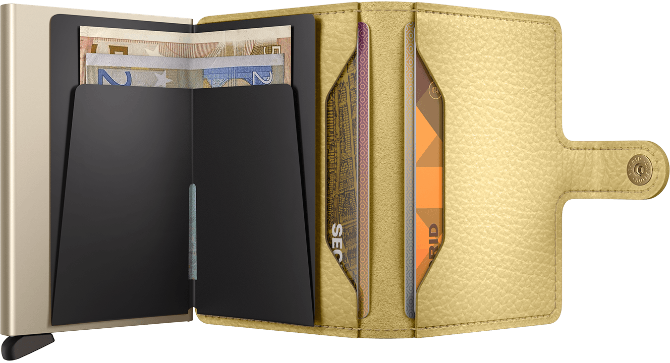 SECRID Miniwallet Pebble Butter Yellow - John Ross Jewellers