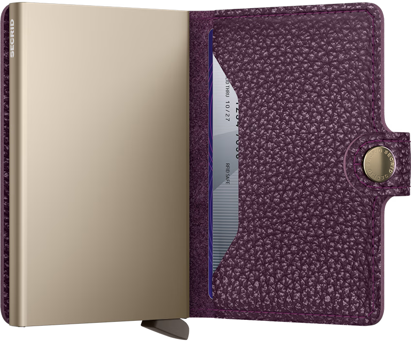 SECRID Miniwallet Pebble Grape - John Ross Jewellers