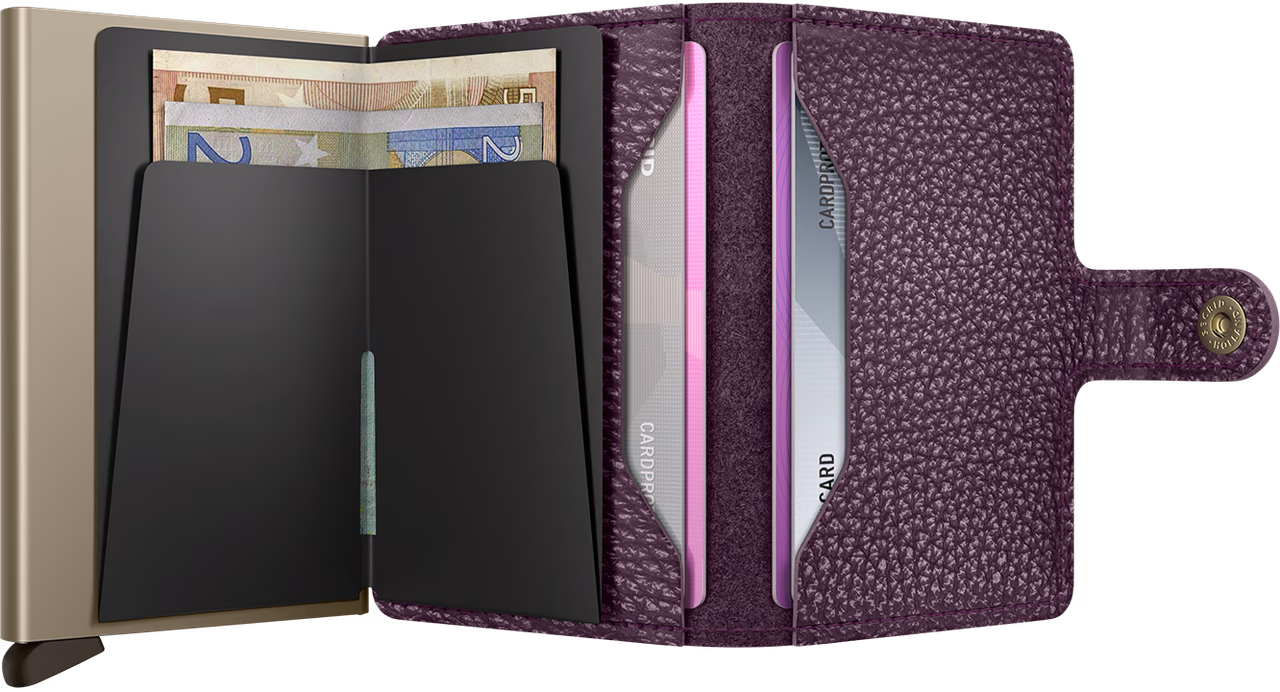 SECRID Miniwallet Pebble Grape - John Ross Jewellers