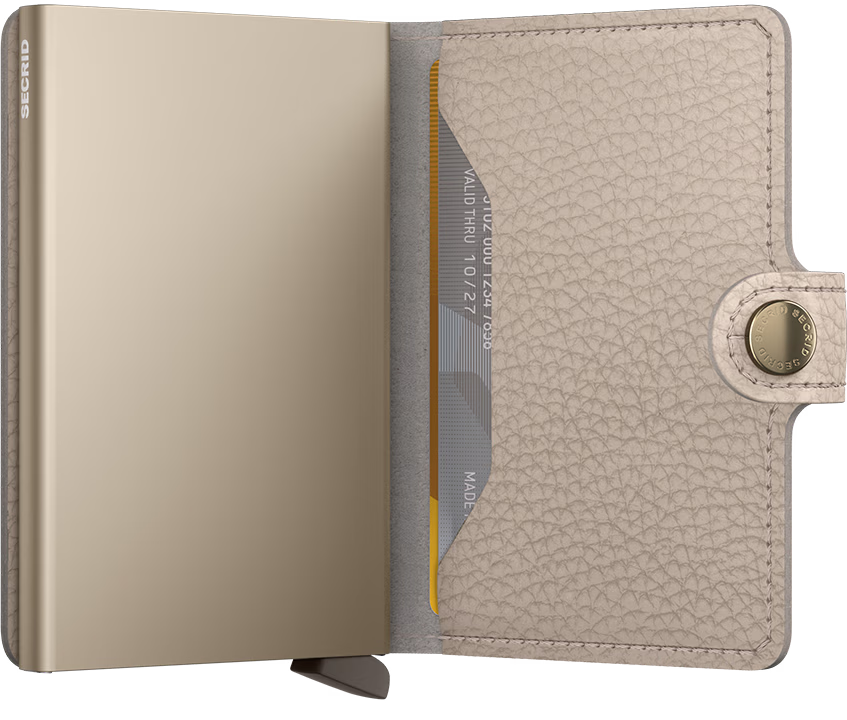 SECRID Miniwallet Pebble Latte - John Ross Jewellers
