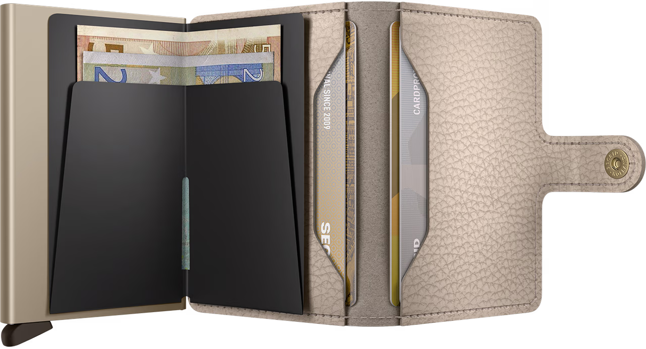 SECRID Miniwallet Pebble Latte - John Ross Jewellers