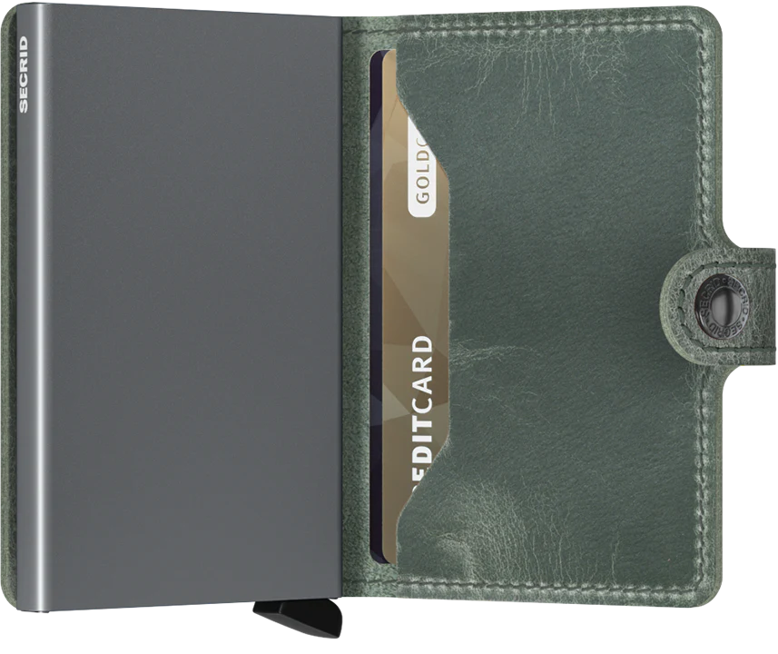 SECRID Miniwallet Vintage Sage - John Ross Jewellers