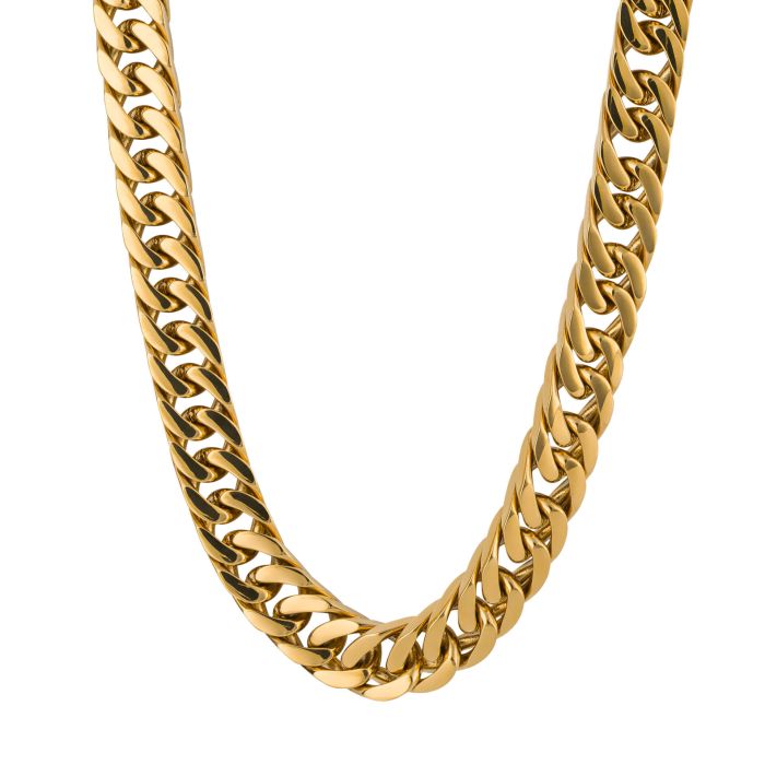 Fred Bennett Gold Plated Chunky Curb Necklace