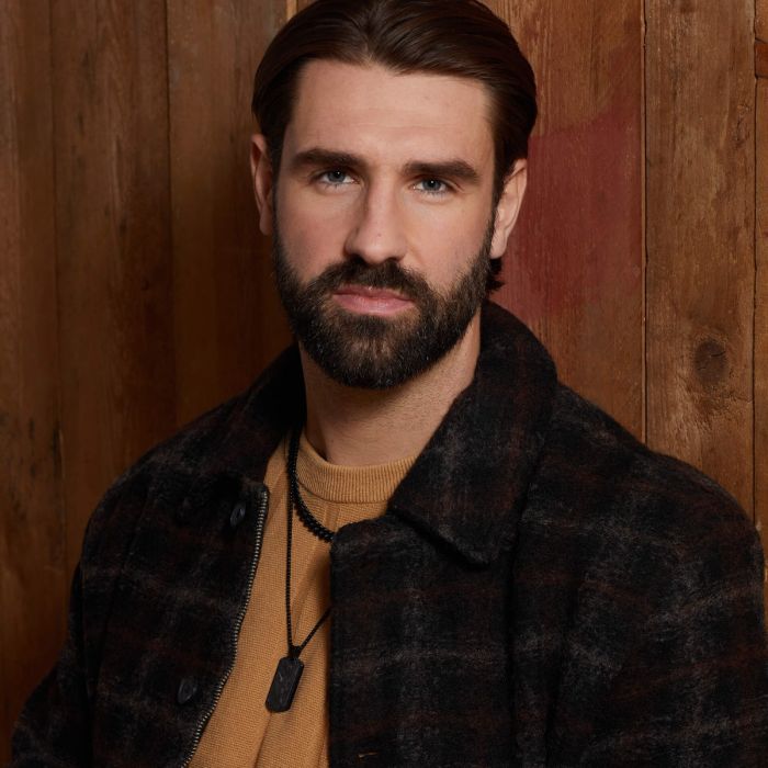 Fred Bennett Black Brushed Curb Chain Necklace - John Ross Jewellers