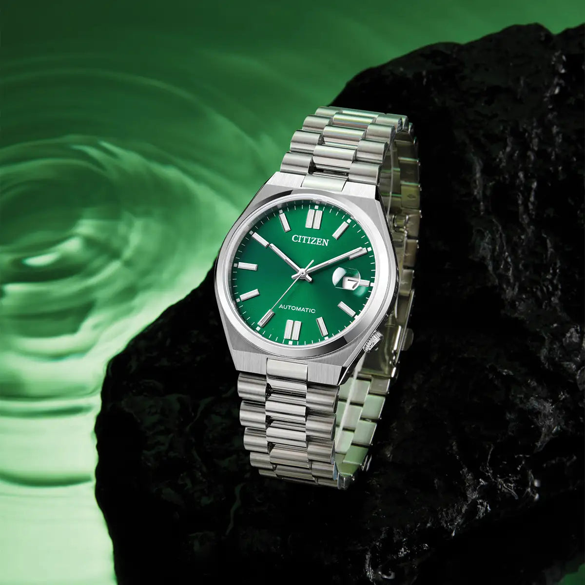 Citizen TSUYOSA Automatic Watch  Racing Green – John Ross Jewellers