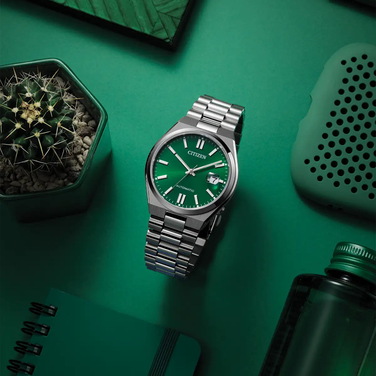 Citizen TSUYOSA Automatic Watch | Racing Green - John Ross Jewellers