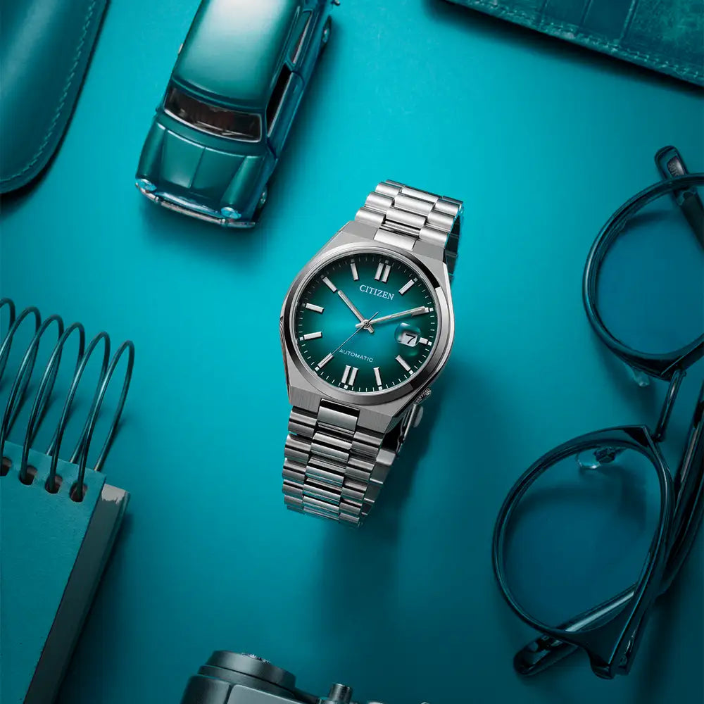 Citizen TSUYOSA Automatic Watch | Gradient Blue - John Ross Jewellers