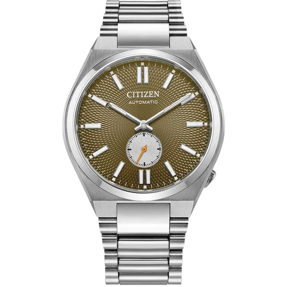 Citizen TSUYOSA Small Seconds Automatic Watch | Green - John Ross Jewellers