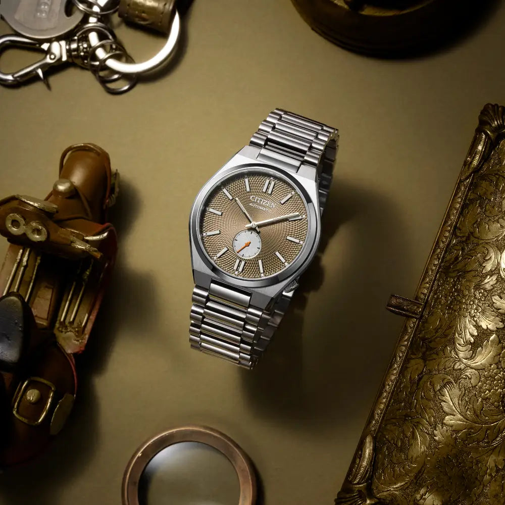 Citizen TSUYOSA Small Seconds Automatic Watch | Green - John Ross Jewellers