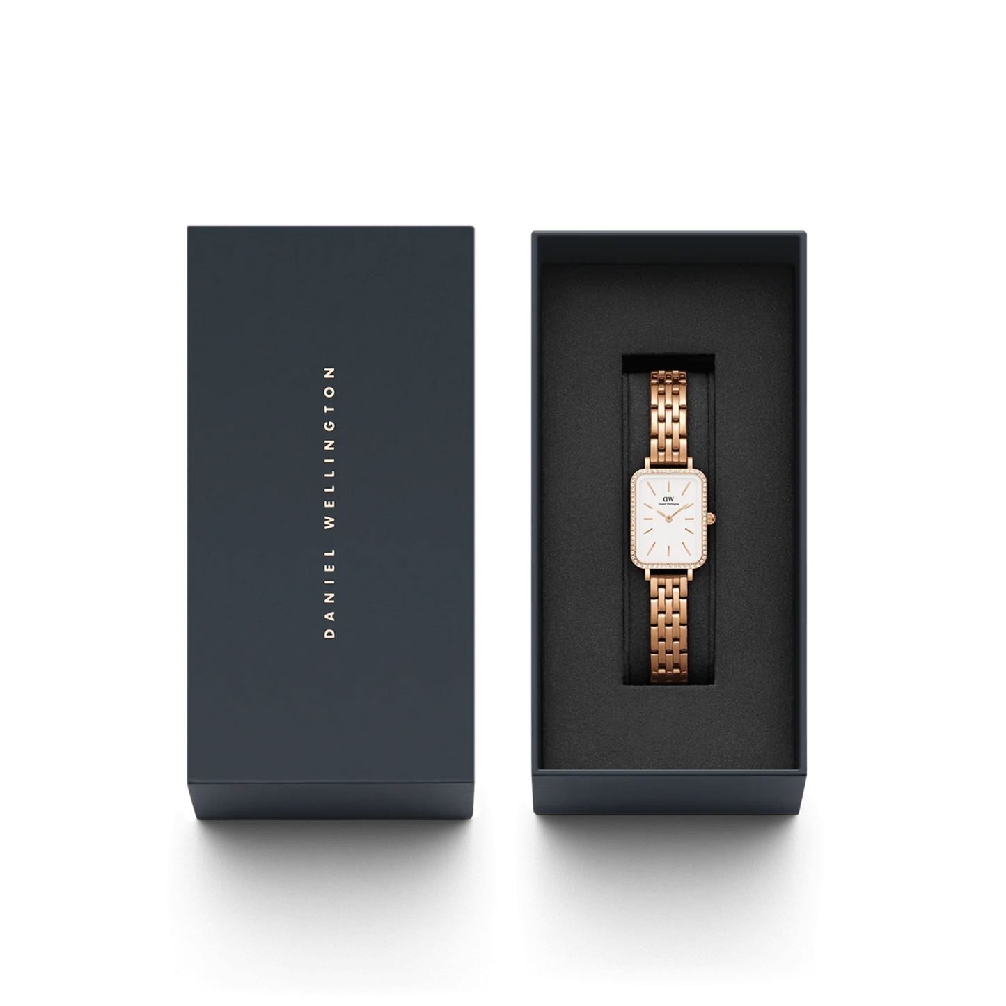 Daniel Wellington Quadro Lumine Bezel 5-Link | Melrose - John Ross Jewellers