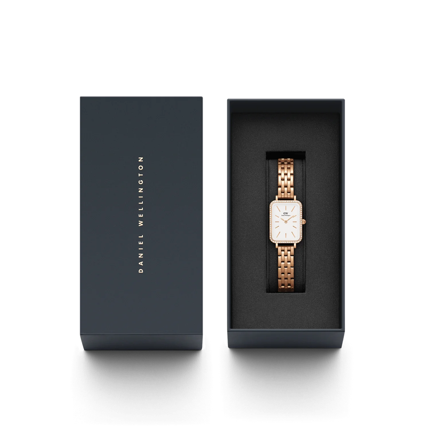 Daniel Wellington Quadro Lumine Bezel 5-Link | Melrose - John Ross Jewellers