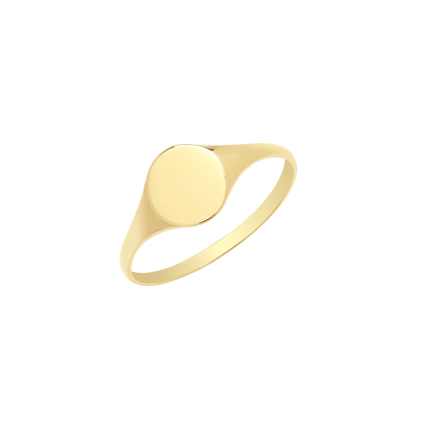 9ct Gold Oval Signet Ring