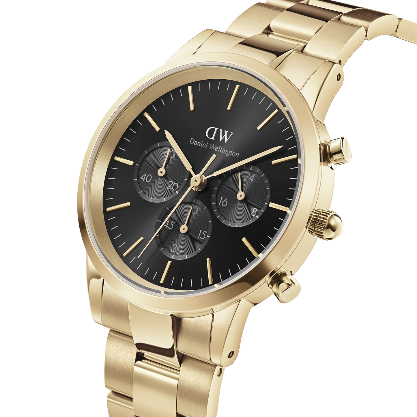 Daniel Wellington Iconic Chronograph Gold | 42mm - John Ross Jewellers