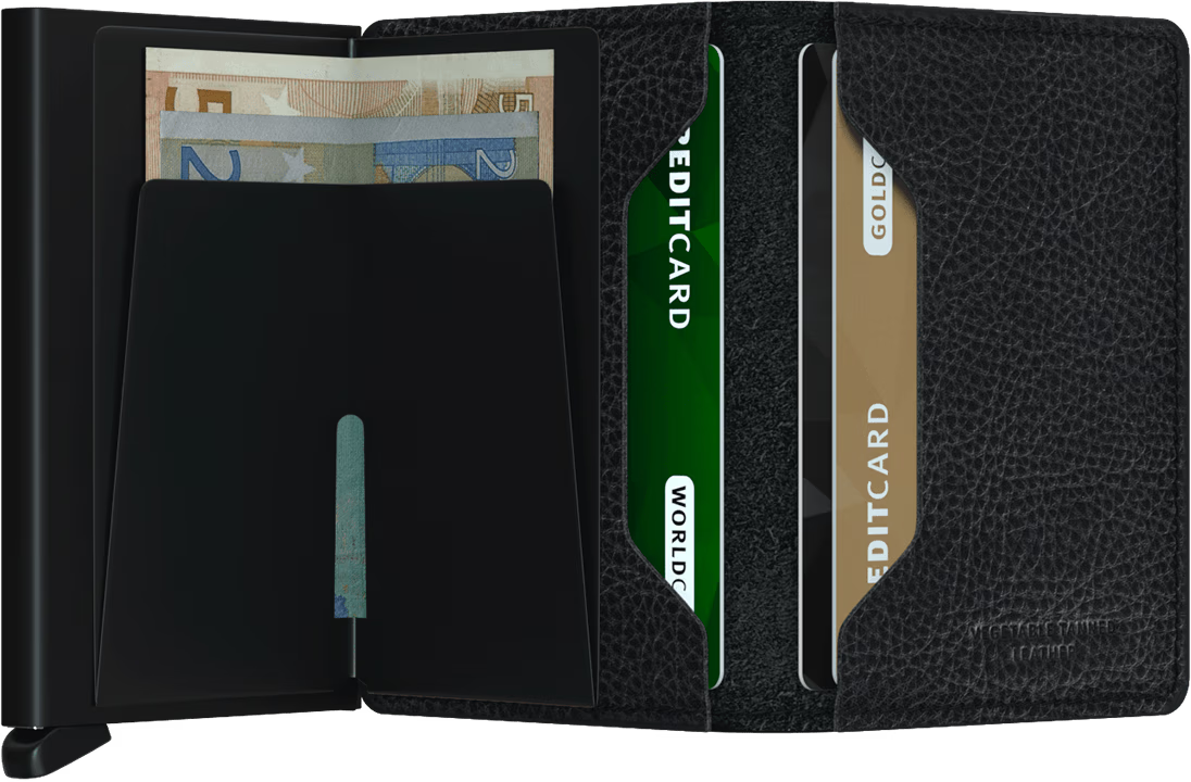 SECRID Slimwallet Veg Black - John Ross Jewellers