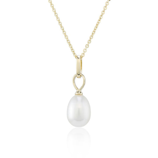 9ct Gold Cultured Freshwater Pearl Necklace