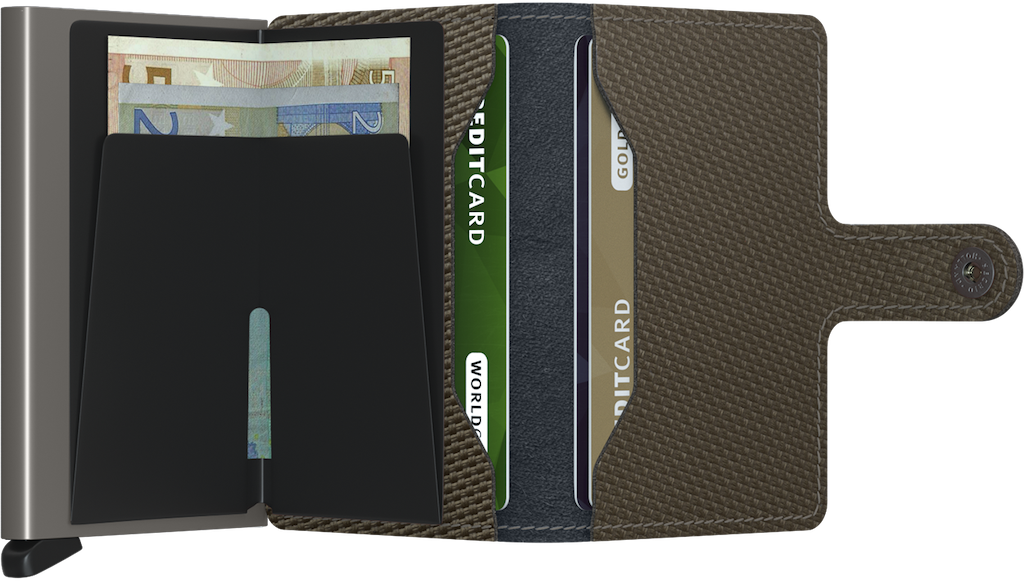 SECRID Miniwallet Carbon Khaki - John Ross Jewellers