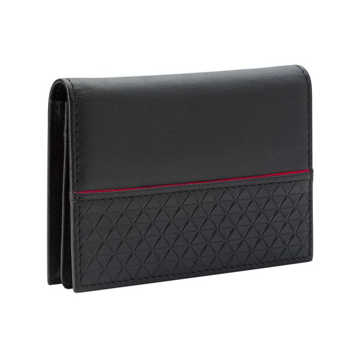 Fred Bennett Black Leather Card Holder - John Ross Jewellers
