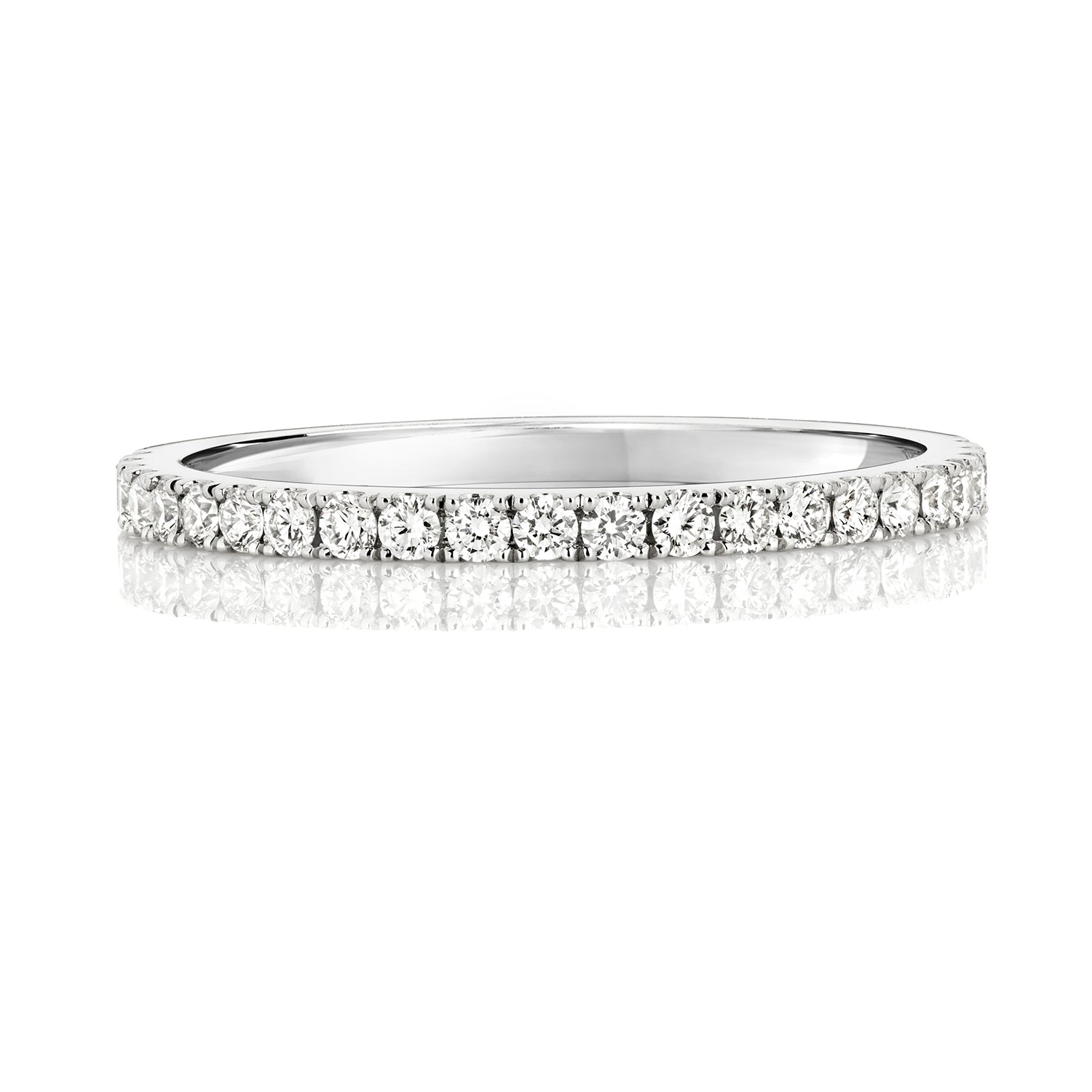 Platinum Diamond Eternity/Wedding Band 1.6mm GVS - John Ross Jewellers