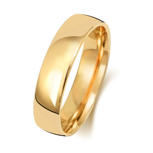 18ct Gold Lightweight Court Ring | 5mm - John Ross Jewellers
