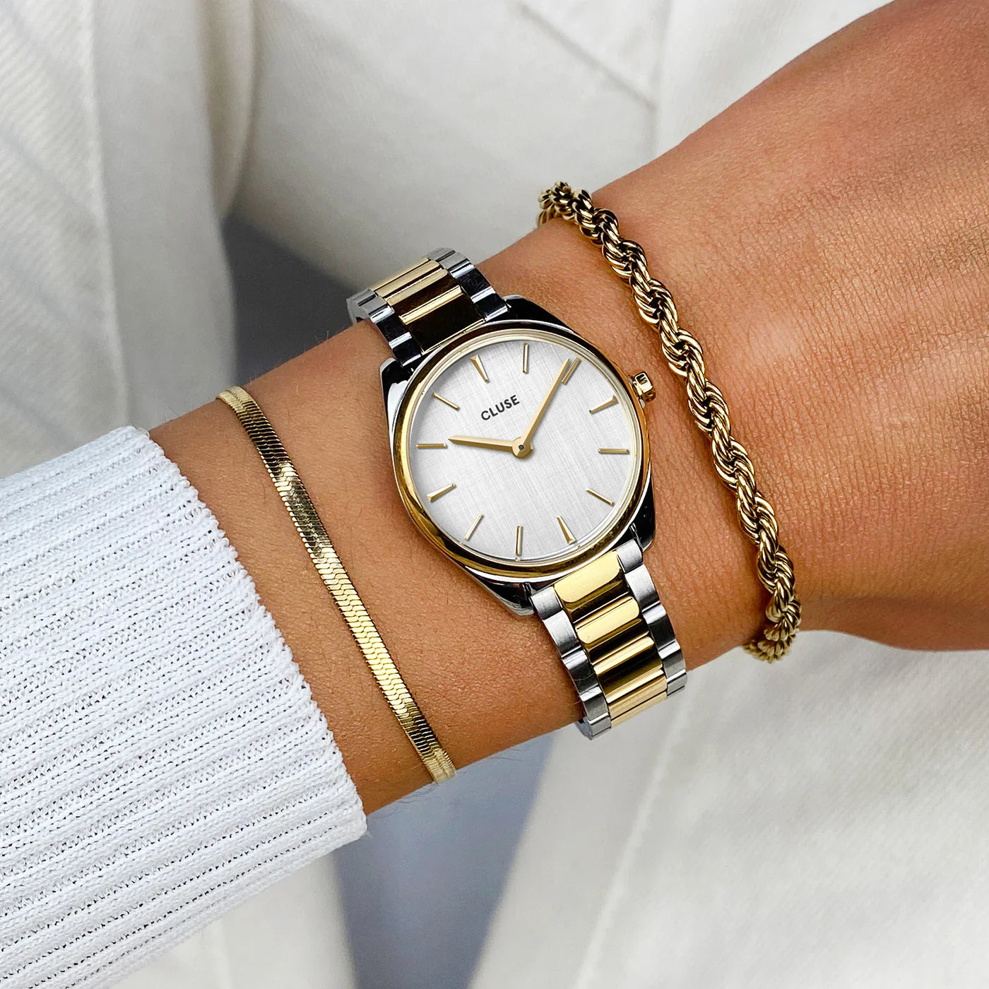 CLUSE Féroce Mini Bicolour - John Ross Jewellers