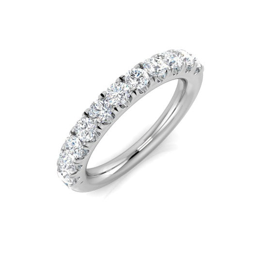 Platinum Eternity Ring | Diamond 0.81ct - John Ross Jewellers