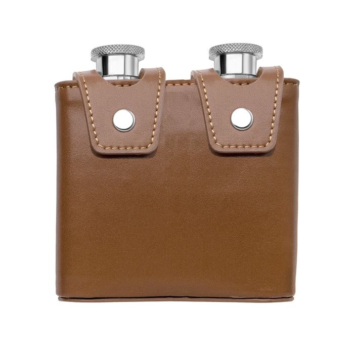 Fred Bennett Twin Hip Flasks - John Ross Jewellers