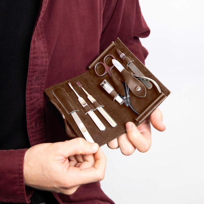 Fred Bennett Brown Grooming Set - John Ross Jewellers