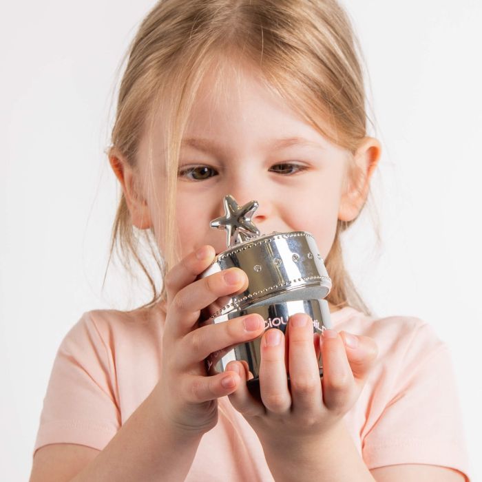 Star Music & Trinket Box - D for Diamond - John Ross Jewellers