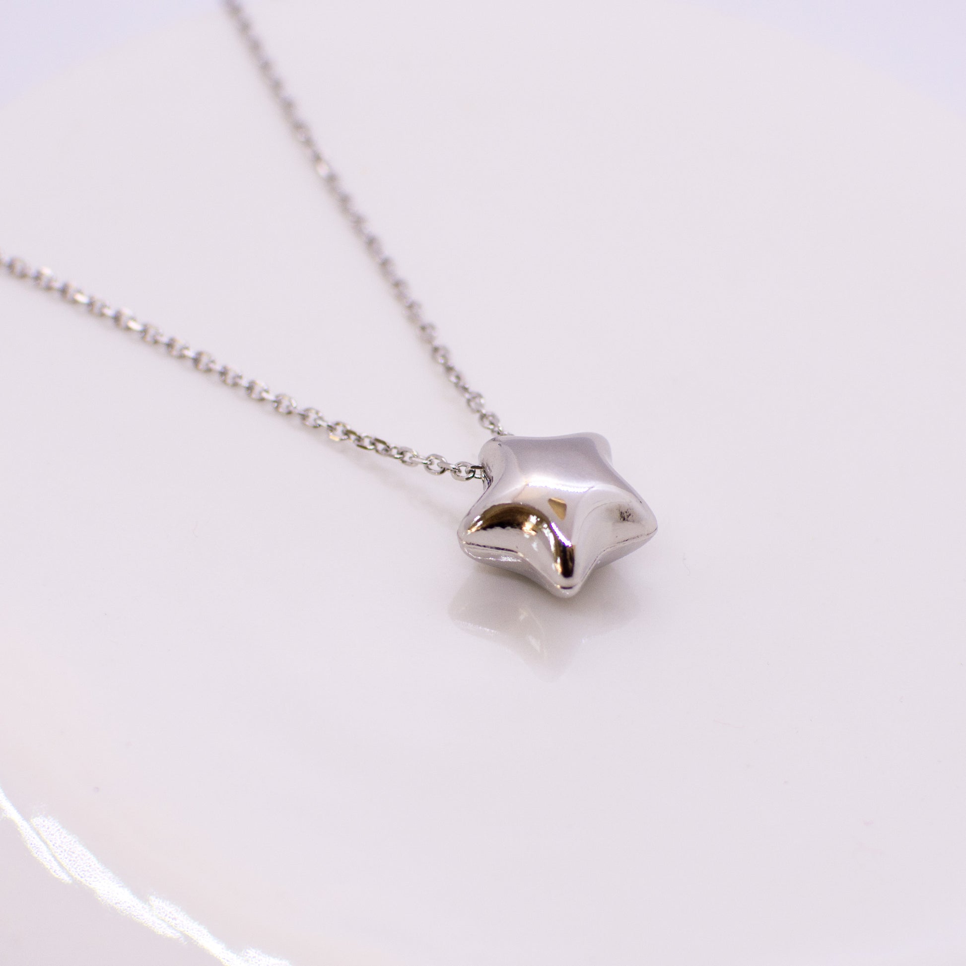 Silver Star Necklace - John Ross Jewellers