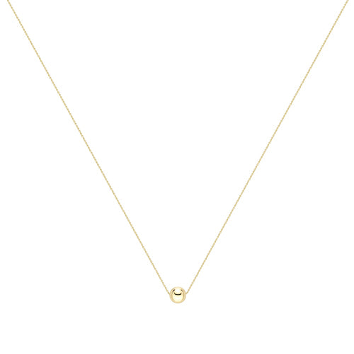 9ct Gold Roulade Necklace - John Ross Jewellers
