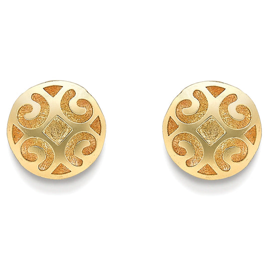 9ct Gold Stud Earrings - John Ross Jewellers