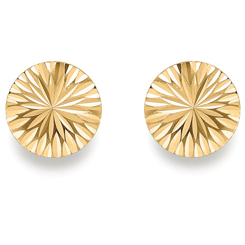 9ct Gold Stud Earrings - John Ross Jewellers