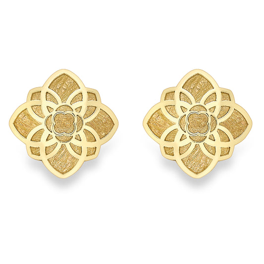 9ct Gold Stud Earrings - John Ross Jewellers