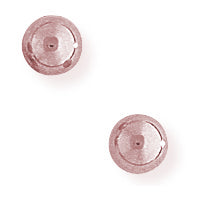 9ct Rose Gold 5mm Ball Stud Earrings - John Ross Jewellers