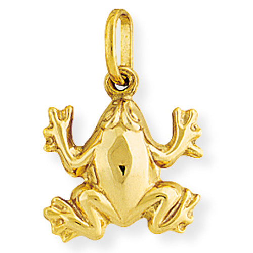 9ct Gold Frog Charm - John Ross Jewellers