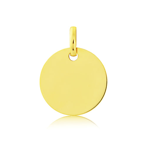9ct Gold Disc Necklace - John Ross Jewellers