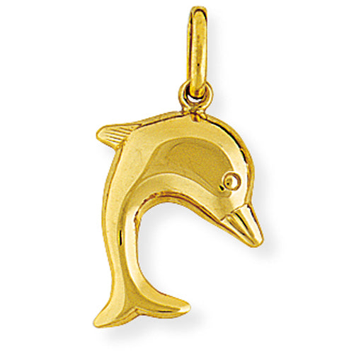9ct Gold Dolphin Charm - John Ross Jewellers