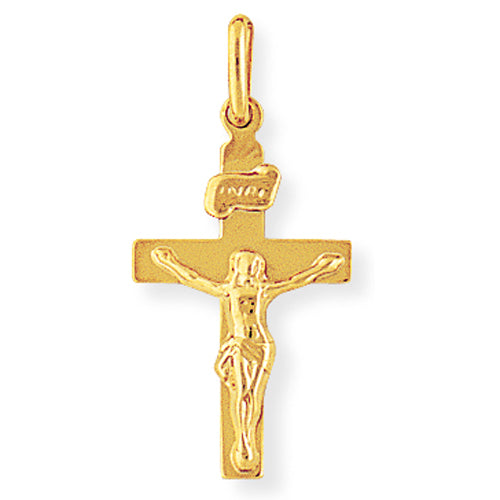 9ct Gold Crucifix Necklace - Small - John Ross Jewellers